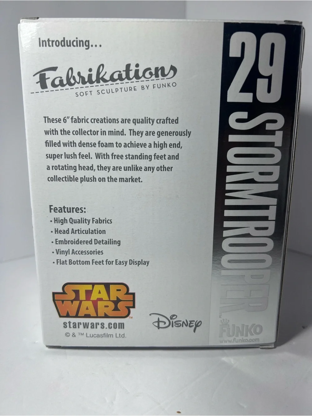 Funko Fabrikations Star Wars Stormtrooper Soft Sculpture - White